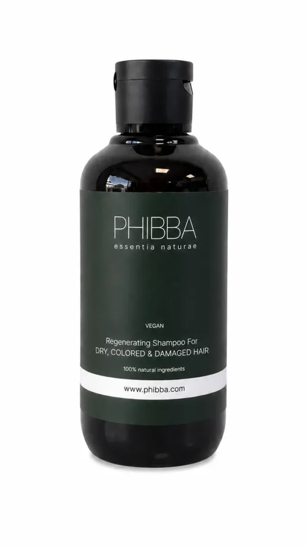 PHIBBA Regenerating Shampoo For Dry, Colored & Damaged Hair